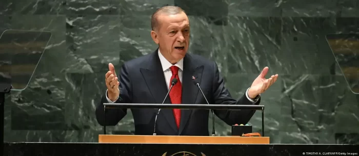 Erdogan por el uso de “los colores LGBT”  en la ONU: “Hay intentos de debilitar a la familia”