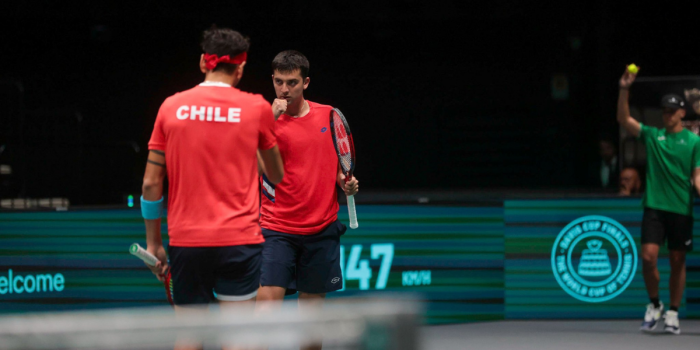 Tabilo y Barrios dan el tercer punto para Chile ante Suecia en las finales de la Copa Davis