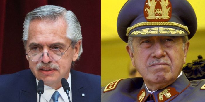 Alberto Fernández retira reconocimientos otorgados por Argentina a Augusto Pinochet