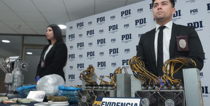 Narcos chilenos ahora incursionan en minería de criptomonedas