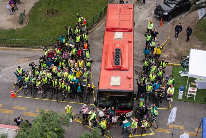 Ciclistas y transporte público se unen para promover una convivencia vial segura y sustentable
