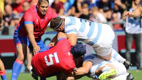 Los Cóndores no pudieron ante Los Pumas y se despiden del primer Mundial de Rugby para Chile