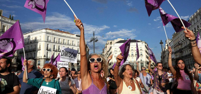 Contra Luis Rubiales y con Jenni Hermoso: España se manifiesta contra el sexismo