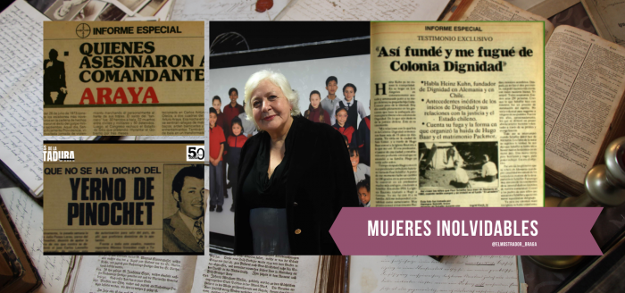Mónica González, la emblemática del periodismo chileno que desnuda las tramas del poder