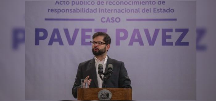 Presidente Boric pide disculpas públicas por responsabilidad del Estado en el caso Sandra Pavez