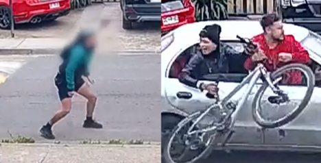 Hombre que sufrió robo de bicicleta en movimiento en Recoleta: "Traté de pelear"