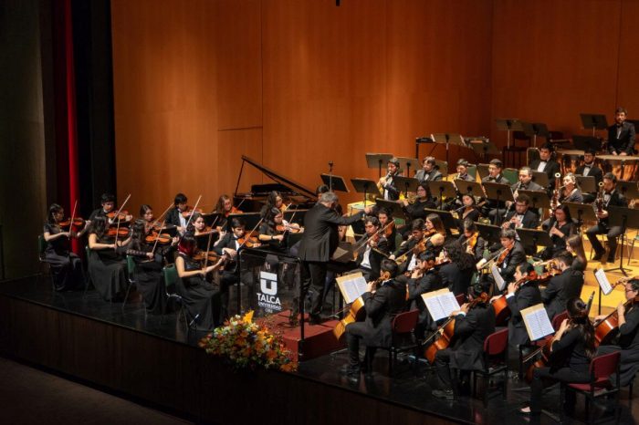Concierto sinfónico en conmemoración de los 50 años en UTalca