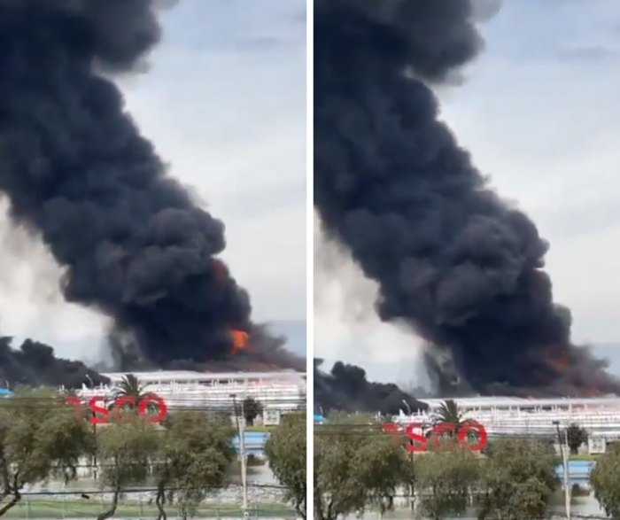 Maipú: reportan incendio en planta de empresa Gasco