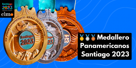 Revisa aquí el medallero de los Juegos Panamericanos Santiago 2023