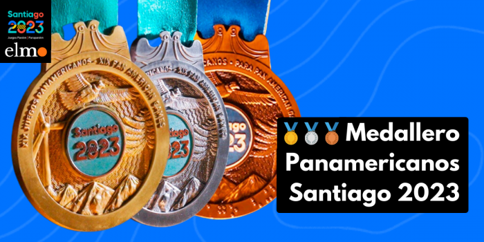 Revisa aquí el medallero de los Juegos Panamericanos Santiago 2023