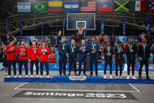 Panamericanos Santiago 2023: Chile suma medalla de plata en el básquetbol 3×3