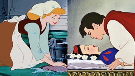 Evolución de las princesas Disney - Primera parte