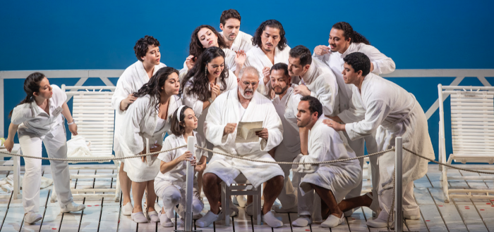 Ópera “El viaje a Reims” en Teatro Municipal de Santiago