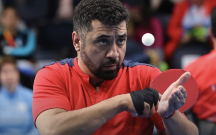 Luis Flores logra en tenis de mesa primer oro para Chile en Parapanamericanos