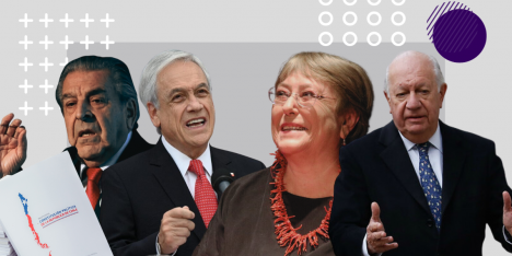 División presidencial: Frei y Piñera “A favor”, Bachelet y Lagos “En contra”