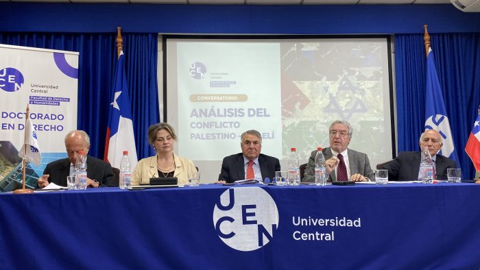 Universidad Central analizó conflicto palestino-israelí