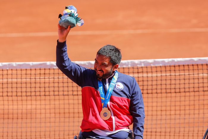 Tenis en Silla de Ruedas: Francisco Cayulef entrega un nuevo oro para Chile en Santiago 2023