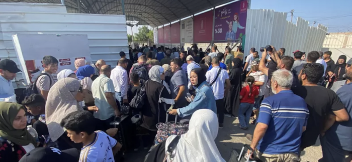 Egipto permite por primera vez la salida desde Gaza a través del paso de Rafah