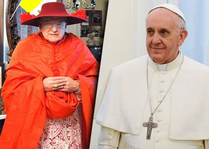 La decisión del papa Francisco de desalojar del Vaticano y quitar el salario al cardenal Burke