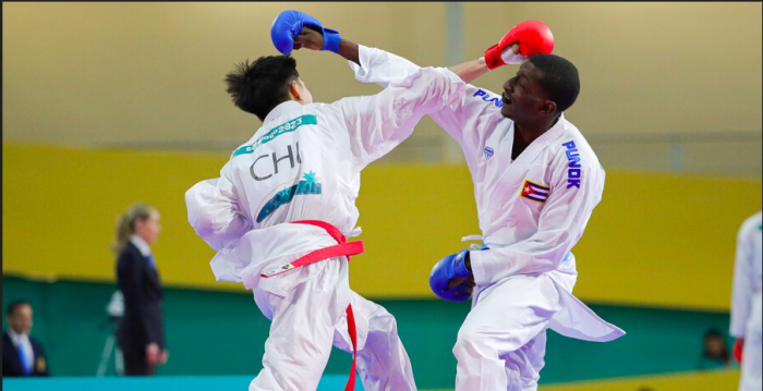 Karateca Enrique Villalón suma otro oro para Chile en los Panamericanos Santiago 2023