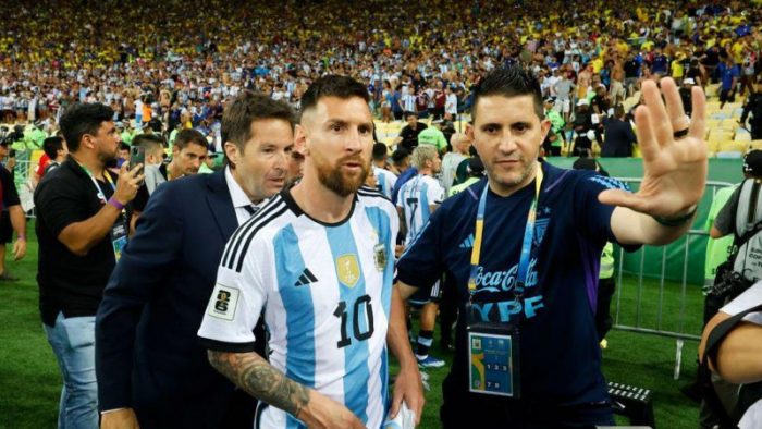 Los disturbios en el Maracaná que llevaron a Messi a sacar a los jugadores de la selección argentina