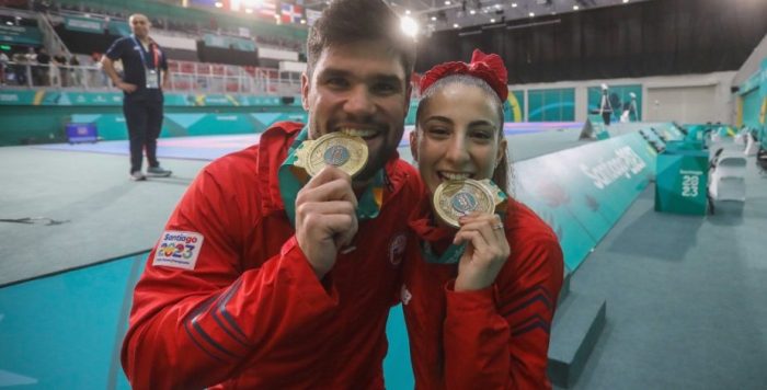Cayó la 11 y la 12: Valentina Toro y Rodrigo Rojas entregan a Chile medallas de oro en karate
