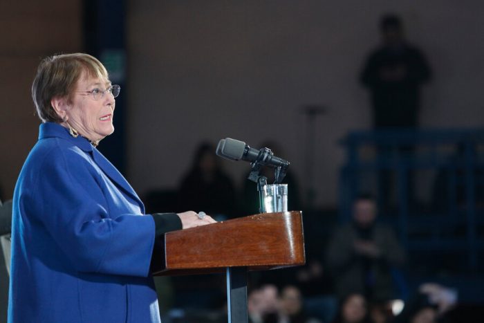 Michelle Bachelet: “No queremos que nadie se joda en nuestro país”