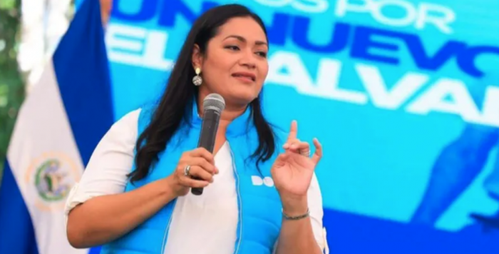 Claudia Rodríguez de Guevara, la secretaria privada de Bukele y nueva presidenta de El Salvador