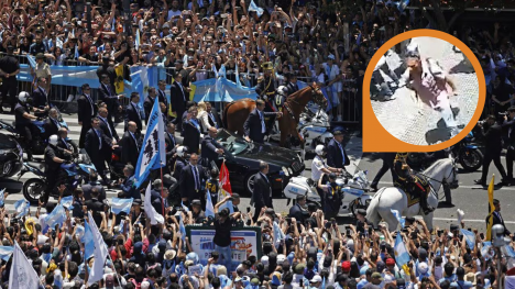 Justicia argentina ordena detención del hombre que atentó contra la comitiva de Milei
