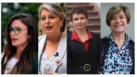 De izquierda a derecha: el fortalecimiento de los liderazgos políticos femeninos en Chile
