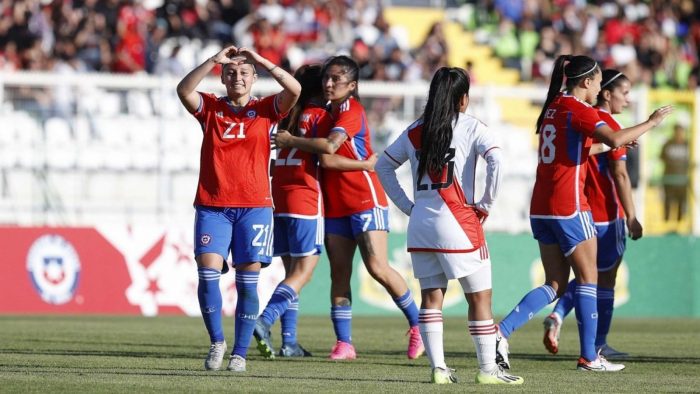 Triunfo rotundo: La Roja femenina despide el año con un 6-0 ante Perú
