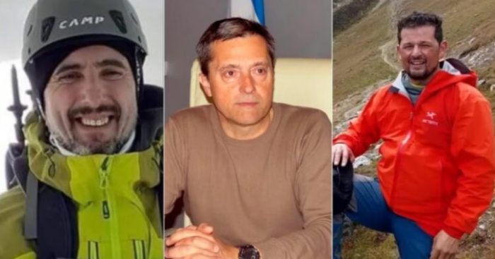 Encuentran tres cuerpos en la cordillera de Los Andes: confirman que son andinistas argentinos