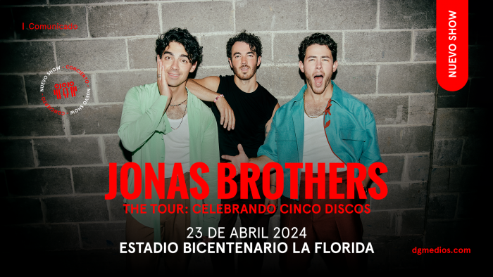 Jonas Brothers confirma regreso a Chile: revisa lugar, fecha y venta de entradas