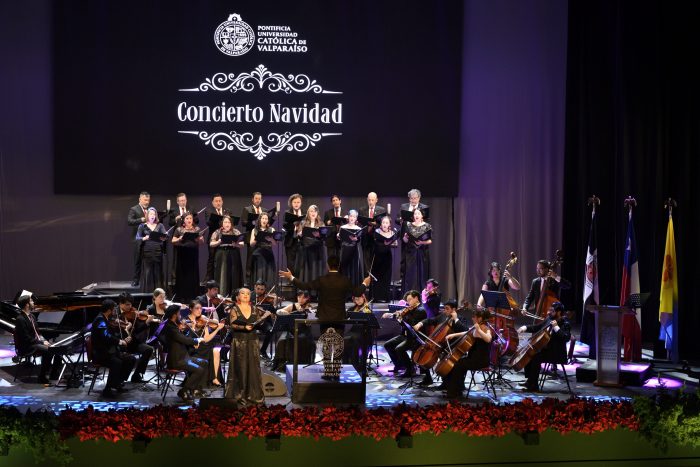 Más de mil personas disfrutaron del Concierto de Navidad en el Teatro Municipal de Viña del Mar