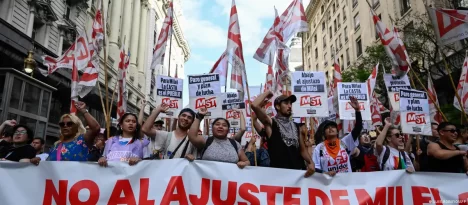 Argentina: hoy es el primer paro general contra el gobierno de Milei