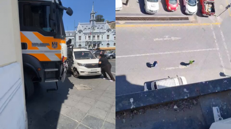 Vehículo estacionado bloqueó salida de carro de Bomberos que se dirigía a un rescate en Valparaíso