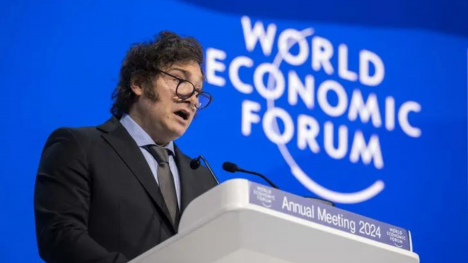 “Occidente en peligro” por el socialismo: polémico discurso de Milei en Davos genera ola de críticas