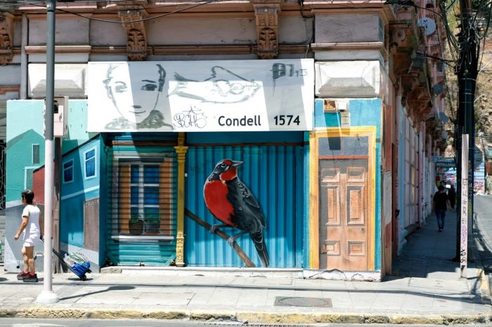 Inauguran “Valparaíso Arte Urbano”, galería con más de 90 murales en calle Condell