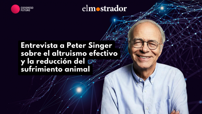 Peter Singer: el altruismo como mecanismo para reducir el sufrimiento animal