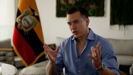 Daniel Noboa, presidente de Ecuador: “Luchamos cada día para no convertirnos en un narco-Estado”