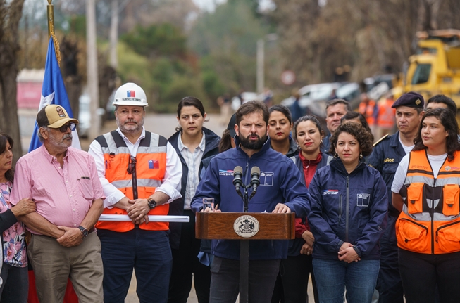Gobierno instala primeras viviendas de emergencia en Villa Alemana luego de los incendios