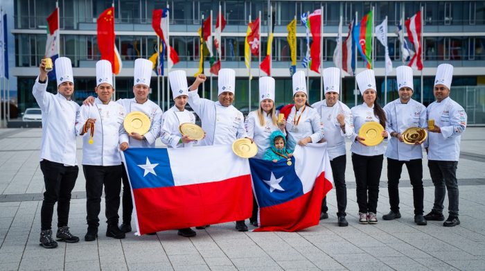Chile logra triple medalla olímpica en la competencia culinaria más importante del mundo