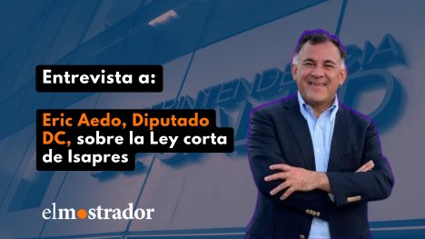 Eric Aedo sobre ley corta: “Ha faltado voluntad del sistema privado de salud”