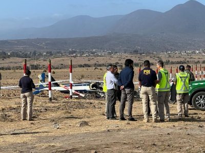 Accidente aéreo termina con dos funcionarias de la PDI fallecidas en el Aeródromo de Pichidangui