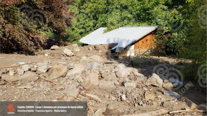 Geóloga identifica quebradas más activas y propensas a aluviones en San José de Maipo