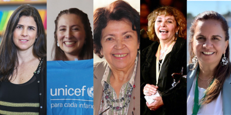 Cinco voces de mujeres líderes en Chile comparten sus visiones en la previa al 8M
