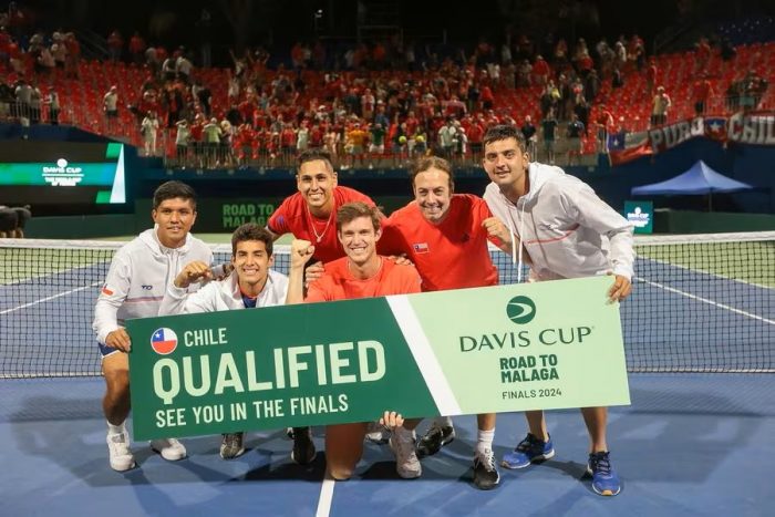 Chile ya conoce a sus rivales en la fase de grupos de la Copa Davis