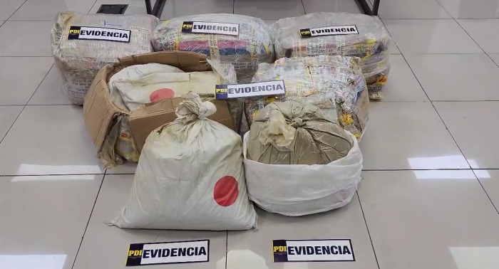 PDI y Aduanas incautan 261 kilos de droga Kratom, proveniente de Perú