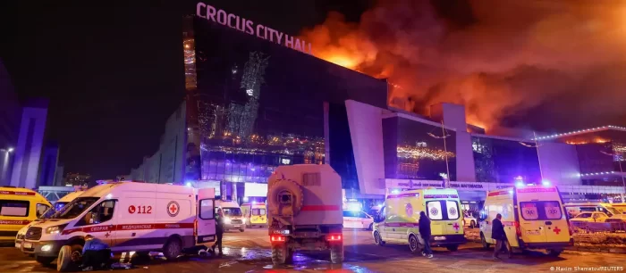 Tragedia en Rusia: tiroteo durante concierto en Moscú deja al menos 40 muertos