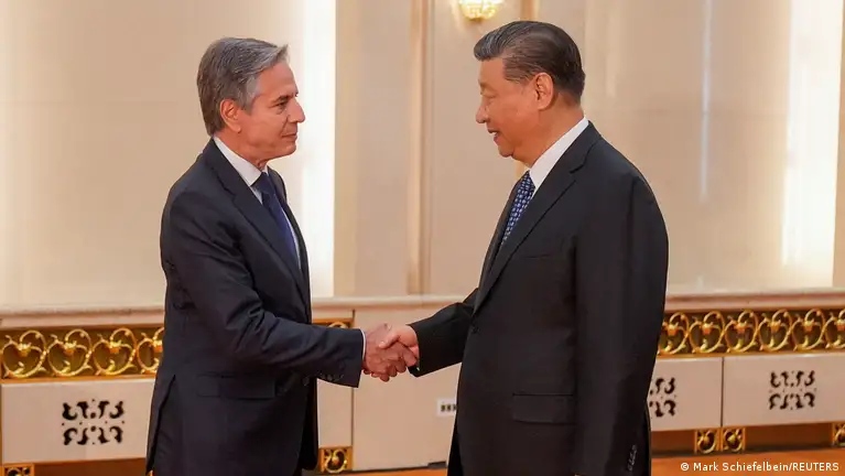 Xi Jinping recibe al secretario de EE.UU. Antony Blinken subrayando la necesidad de ser socios